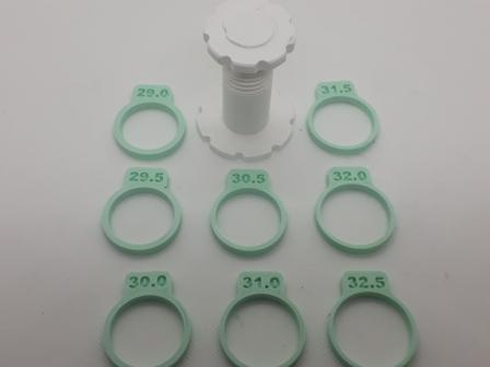 Outil mesure alésage extérieur imprimé en PLA