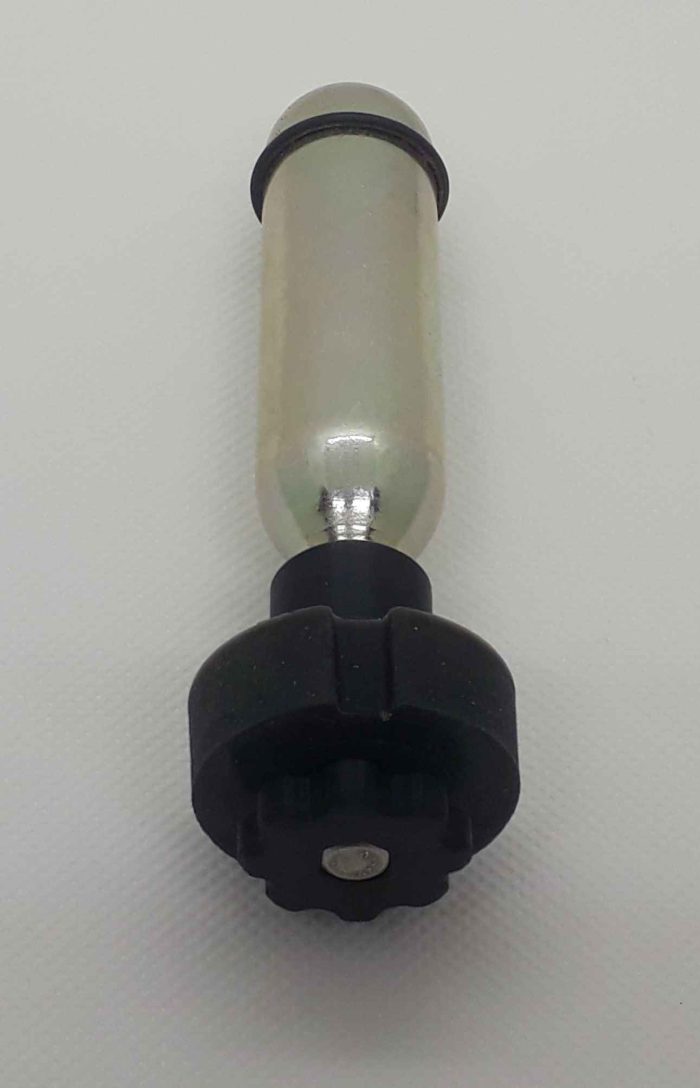 Bouchon pivot conique VTT avec support cartouche CO2