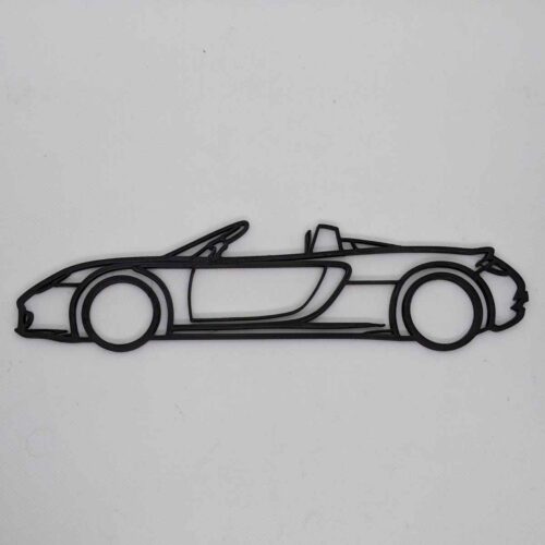 Décoration Murale Porsch Carrera GT imprimé en 3d