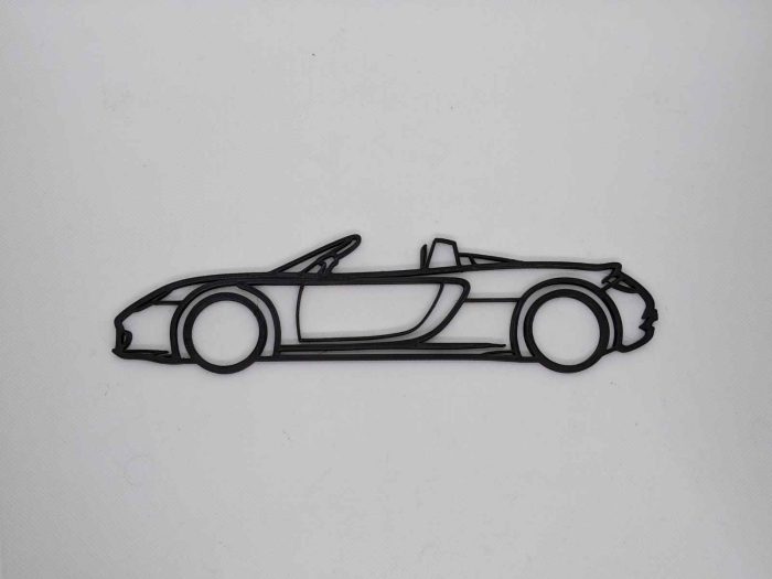 Décoration Murale Porsch Carrera GT imprimé en 3d