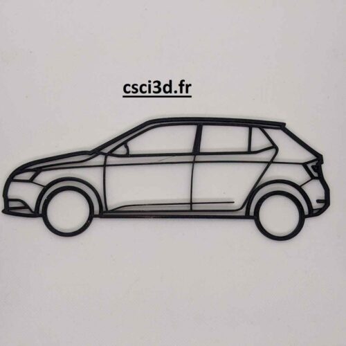 Décoration Murale Skoda Fabia TSI
