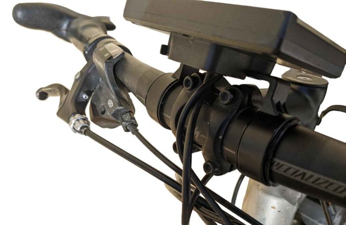 bague interface guidon vélo et tableau de bord vae