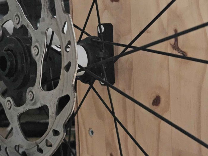 Support mural pour rangement de roue de vélo créer par csci3d