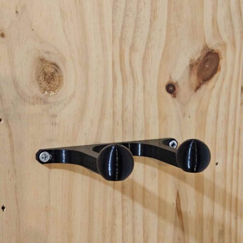 Support noir pour couvre chaussure de vélo imprimé en 3d par csci3d