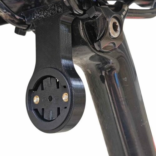 Support de rail de selle pour GArmin varia fixé sur des rails de selle d'un vélo