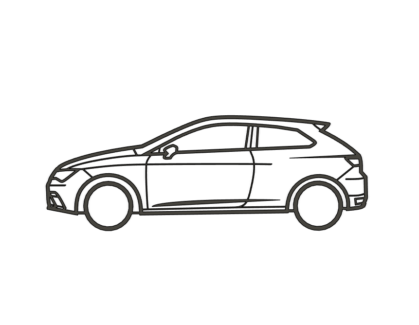 Décoration murale Seat Leon 4