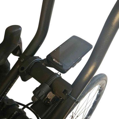 GPS et lampe monté sur le support accessoires prolongateur triathlon